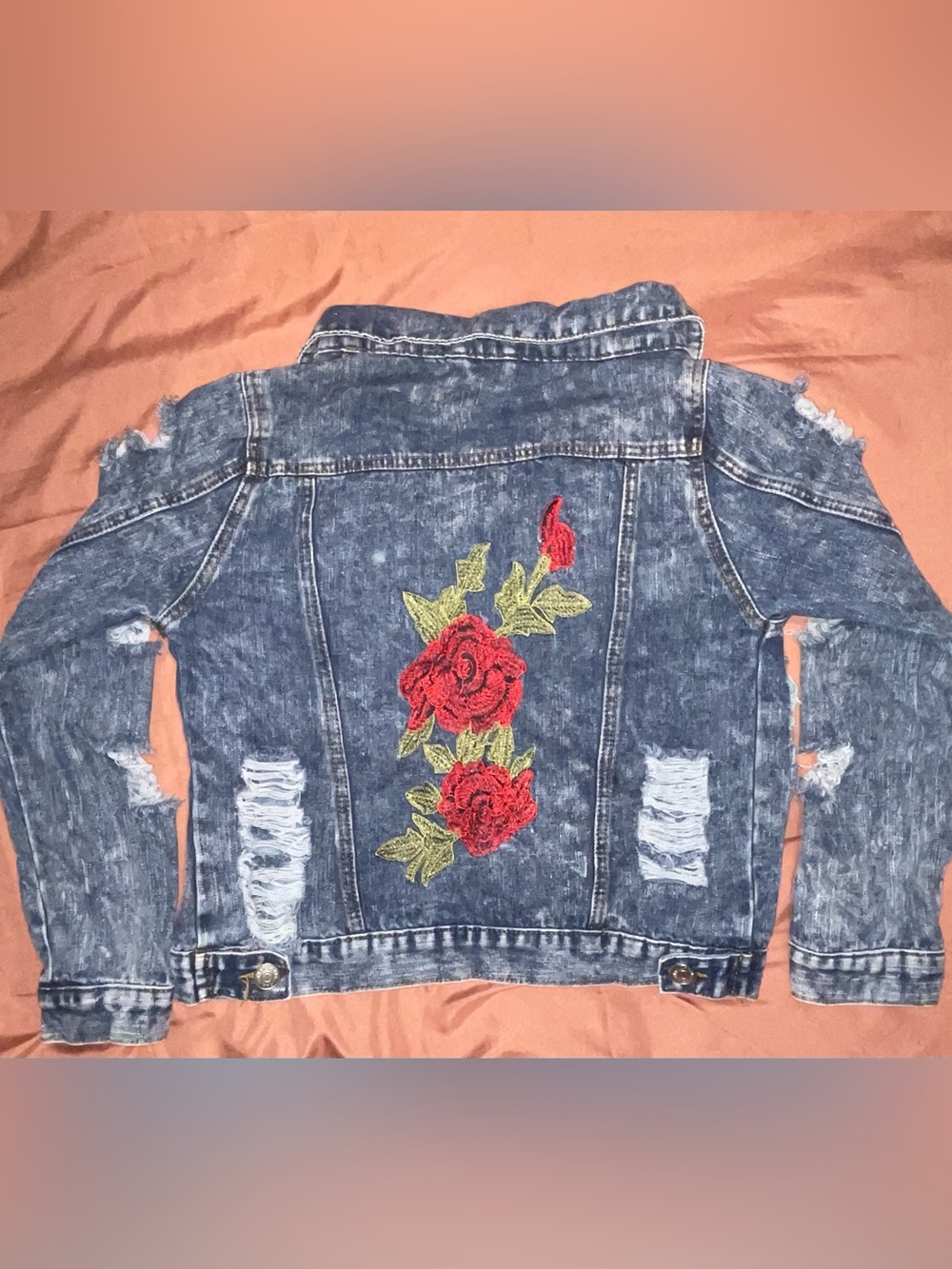 Thrill Ripped Denim Jacket - Picture 2 of 2